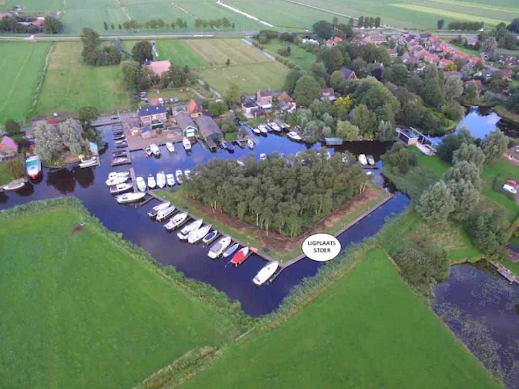 Boat Stoer - Inclusief Sloep Hotell Jutrijp Exteriör bild